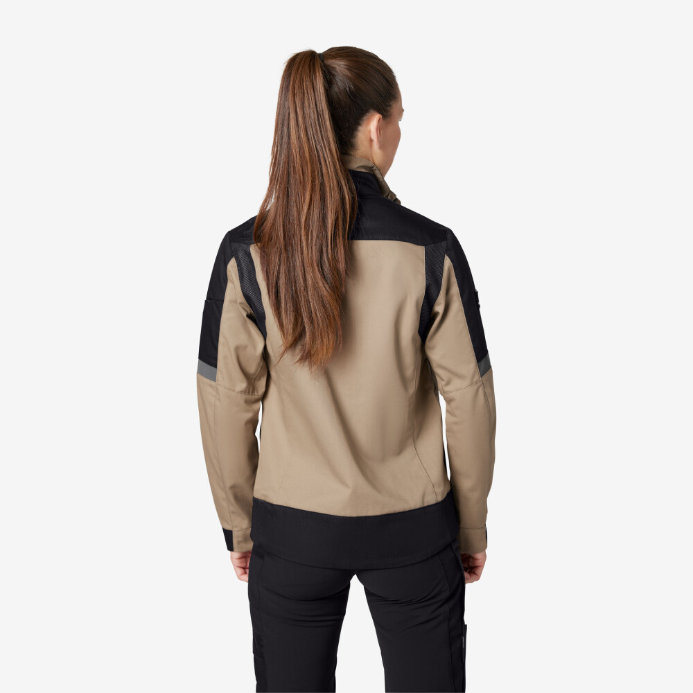 FHB ANDREA Werkjas dames beige/zwart XS