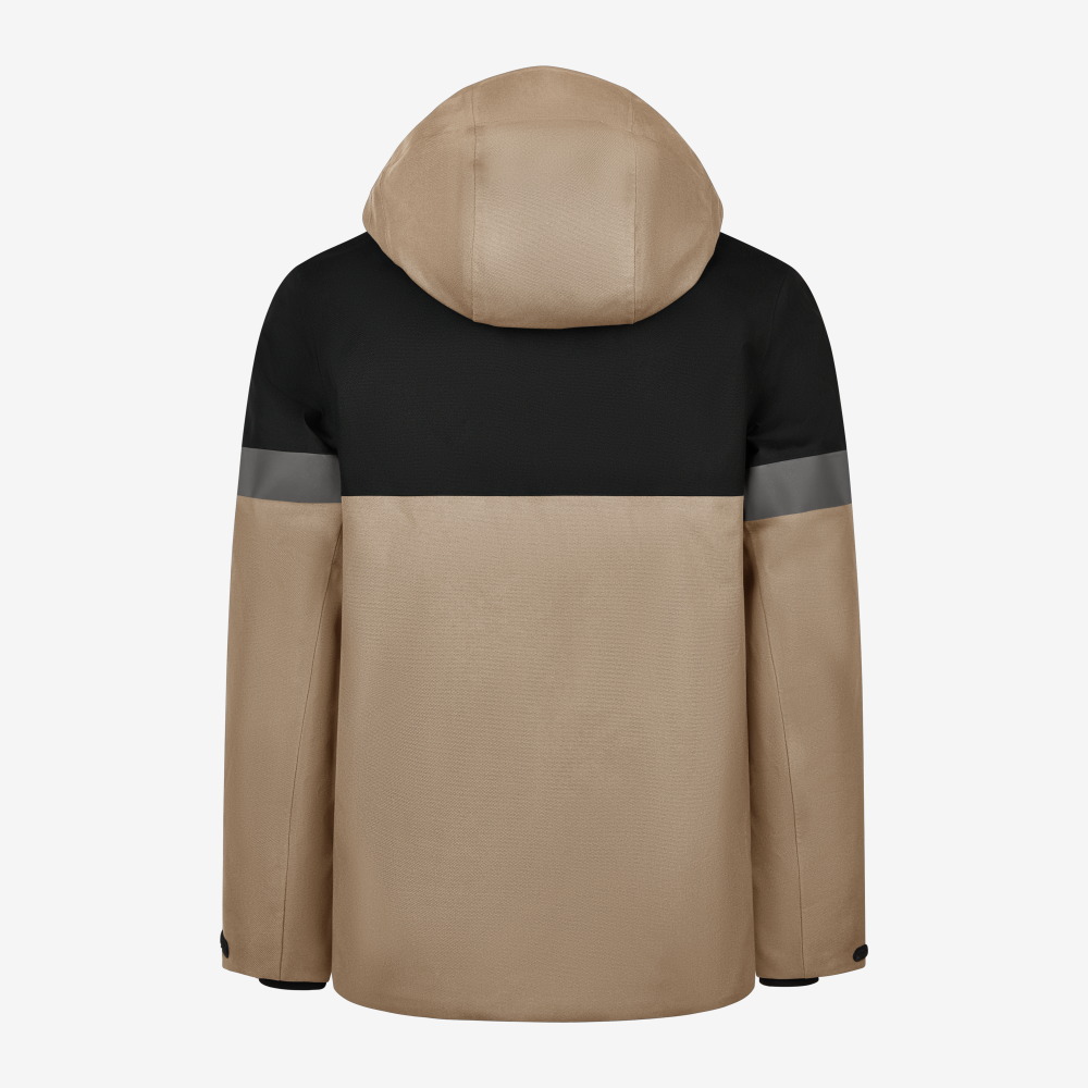 FHB ADRIAN Winterjack beige/zwart L