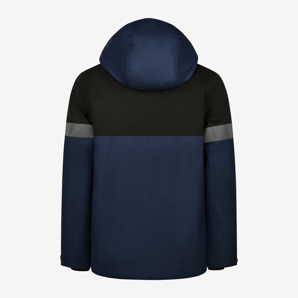 FHB ADRIAN Winterjack marineblauw/zwart S