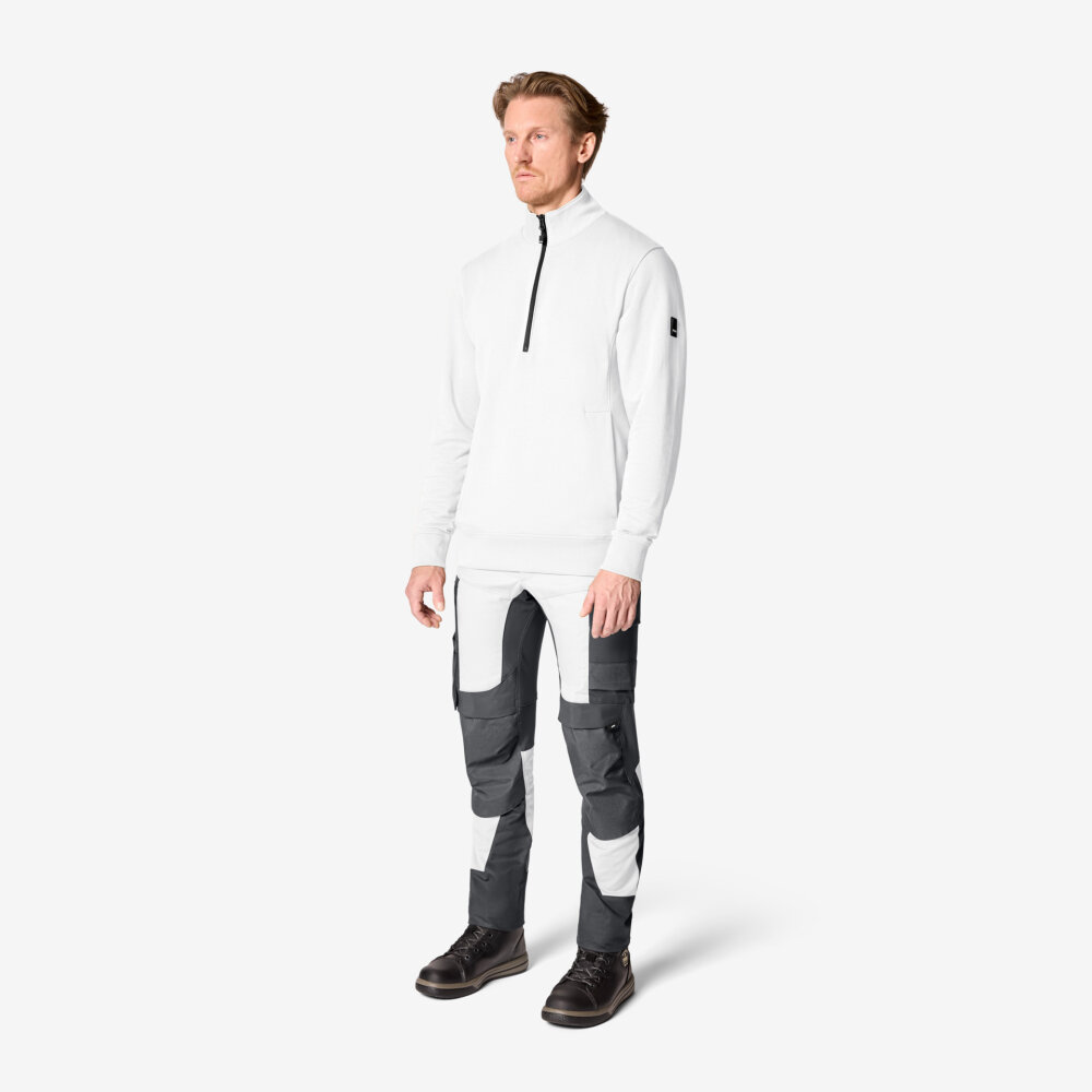 FHB KALLE Sweater zip wit XS