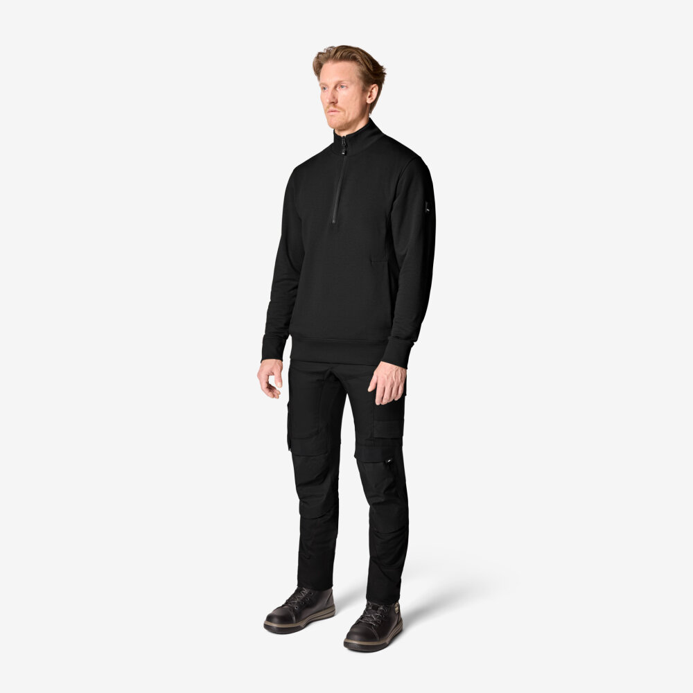 FHB KALLE Sweater zip zwart L