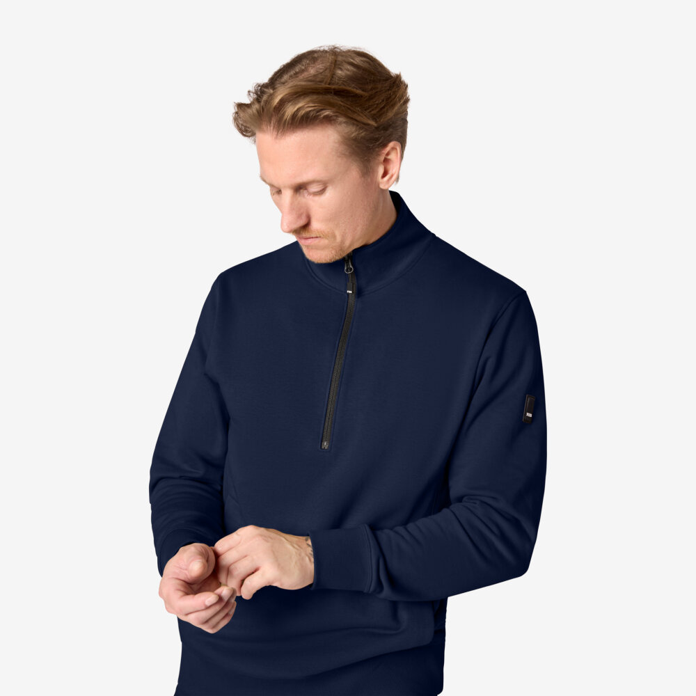 FHB KALLE Sweater zip navy L