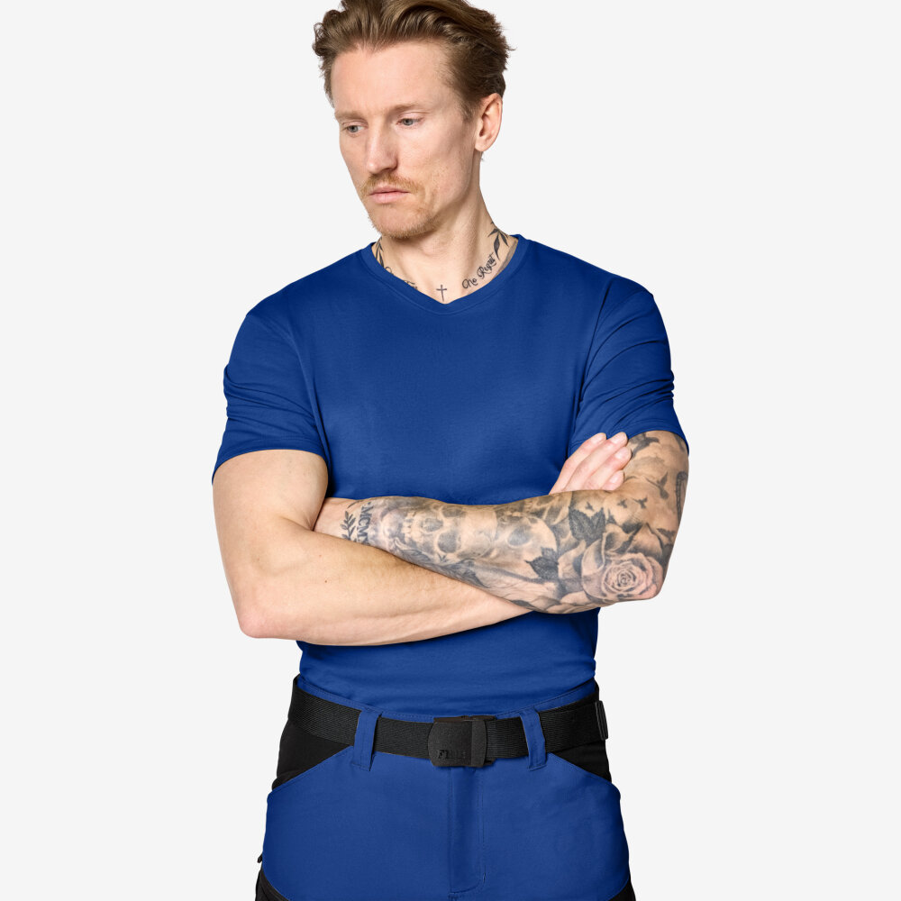FHB KONSTANTIN T-shirt koningsblauw S