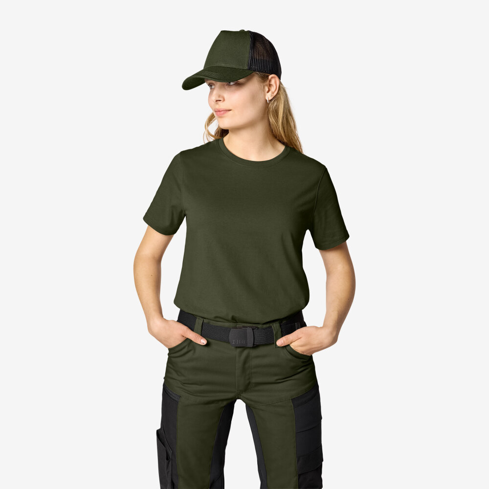 FHB MELANIE T-shirt dames olijfgroen M