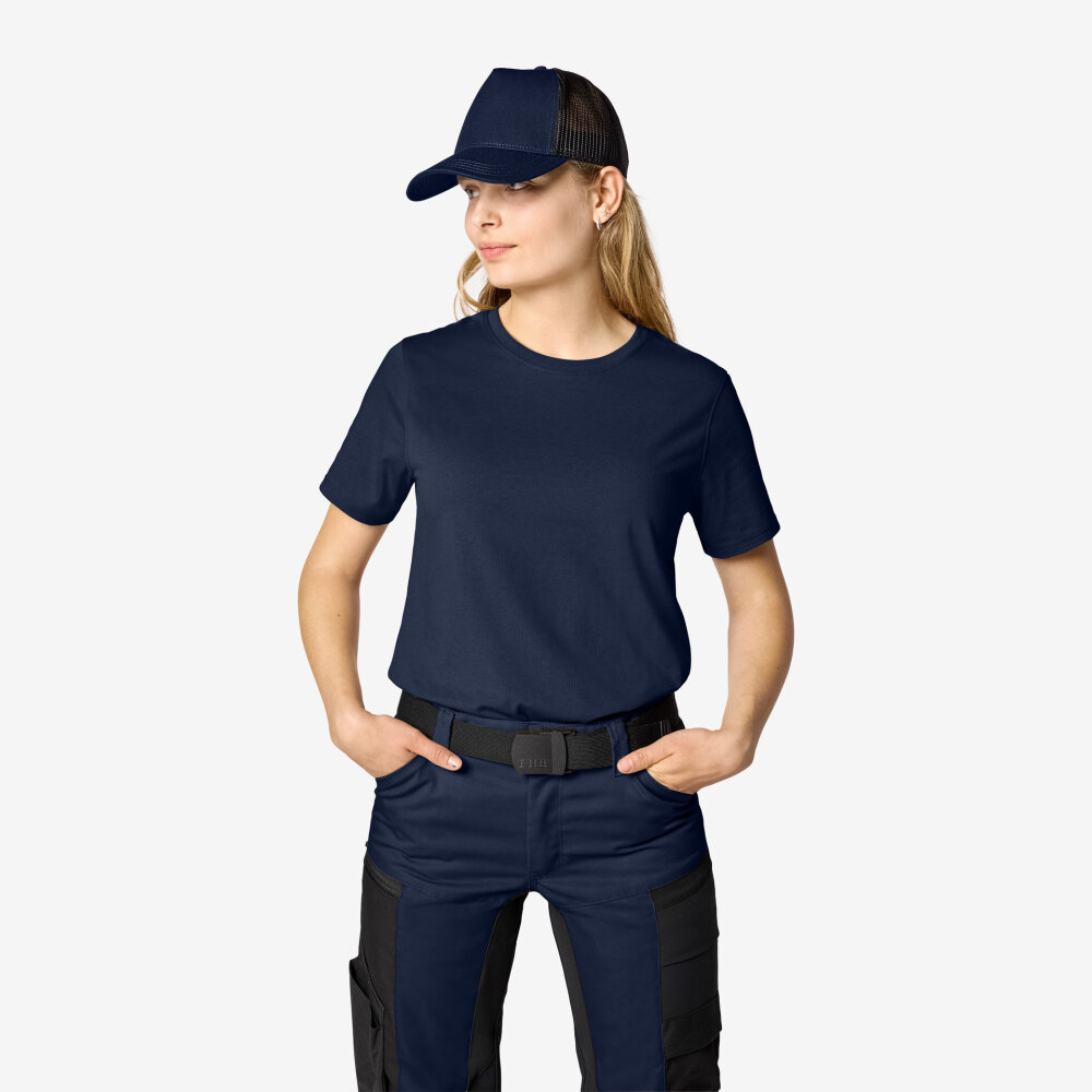 FHB MELANIE T-shirt dames navy 2XL