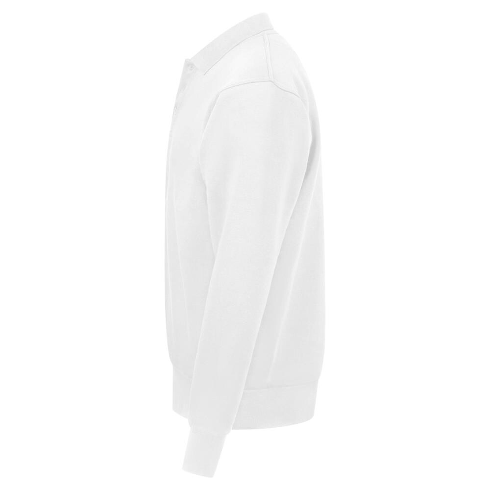 BASICS FINN Polosweater wit XXL