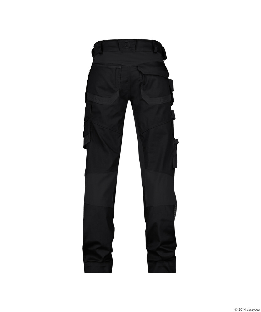 DASSY FLUX NEXT Werkbroek zwart 42