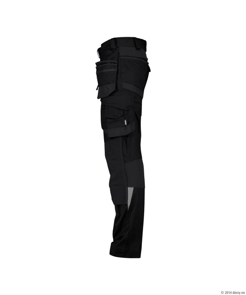 DASSY FLUX NEXT Werkbroek zwart 42