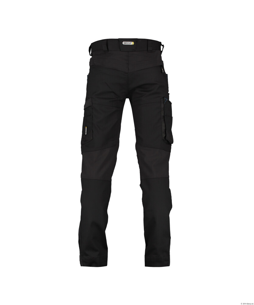DASSY HELIX Werkbroek stretch zwart 58