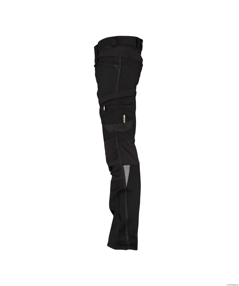 DASSY HELIX Werkbroek stretch zwart 58