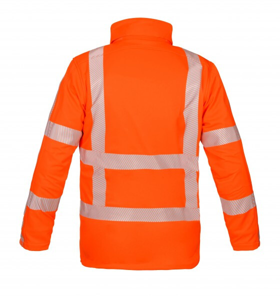 HYDROWEAR Softshelljack Toulouse RWS fluo oranje 3XL