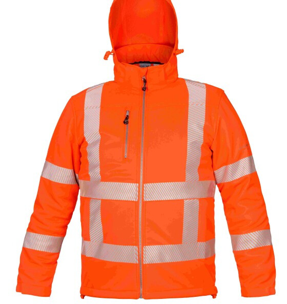 HYDROWEAR Softshelljack Toulouse RWS fluo oranje 3XL