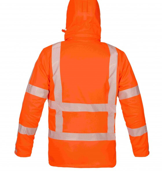 HYDROWEAR Softshelljack Toulouse RWS fluo oranje 3XL