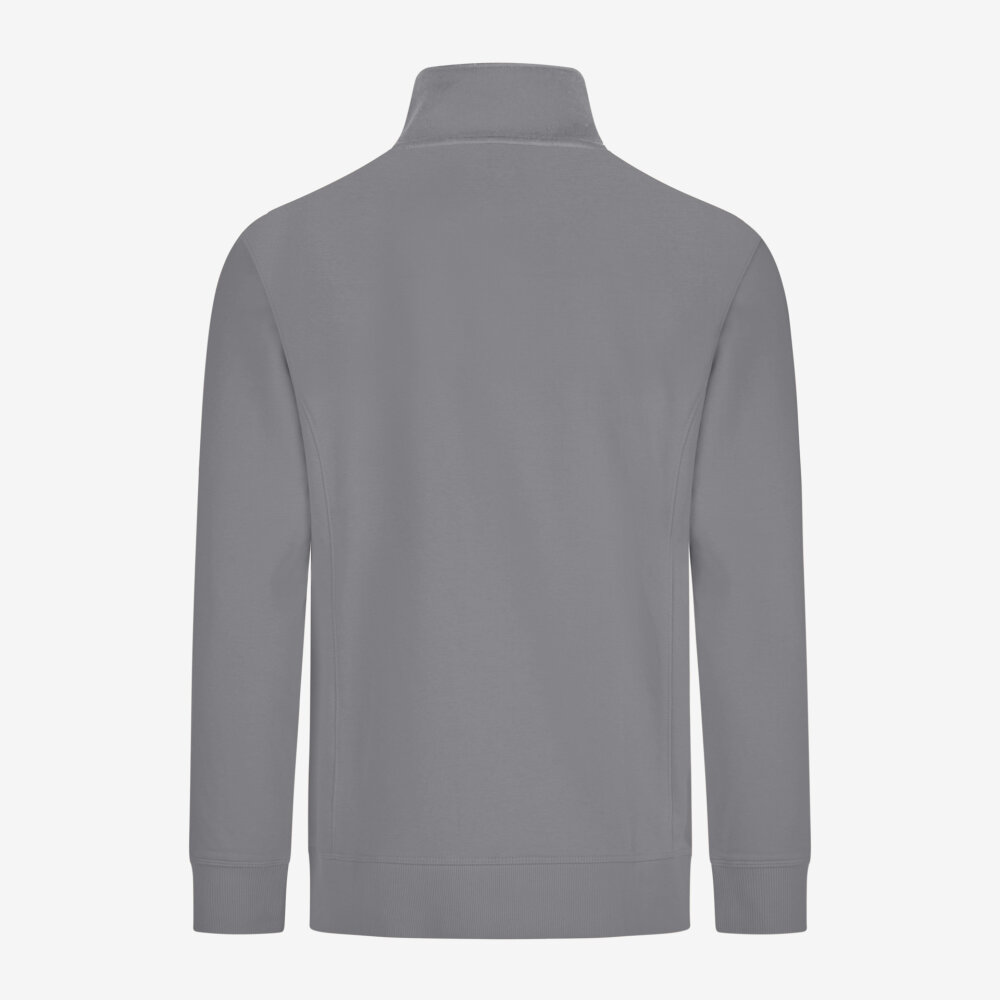 FHB KALLE Sweater zip grijs 4XL