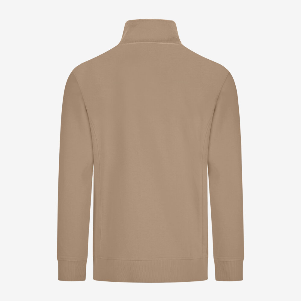 FHB KALLE Sweater zip beige 2XL