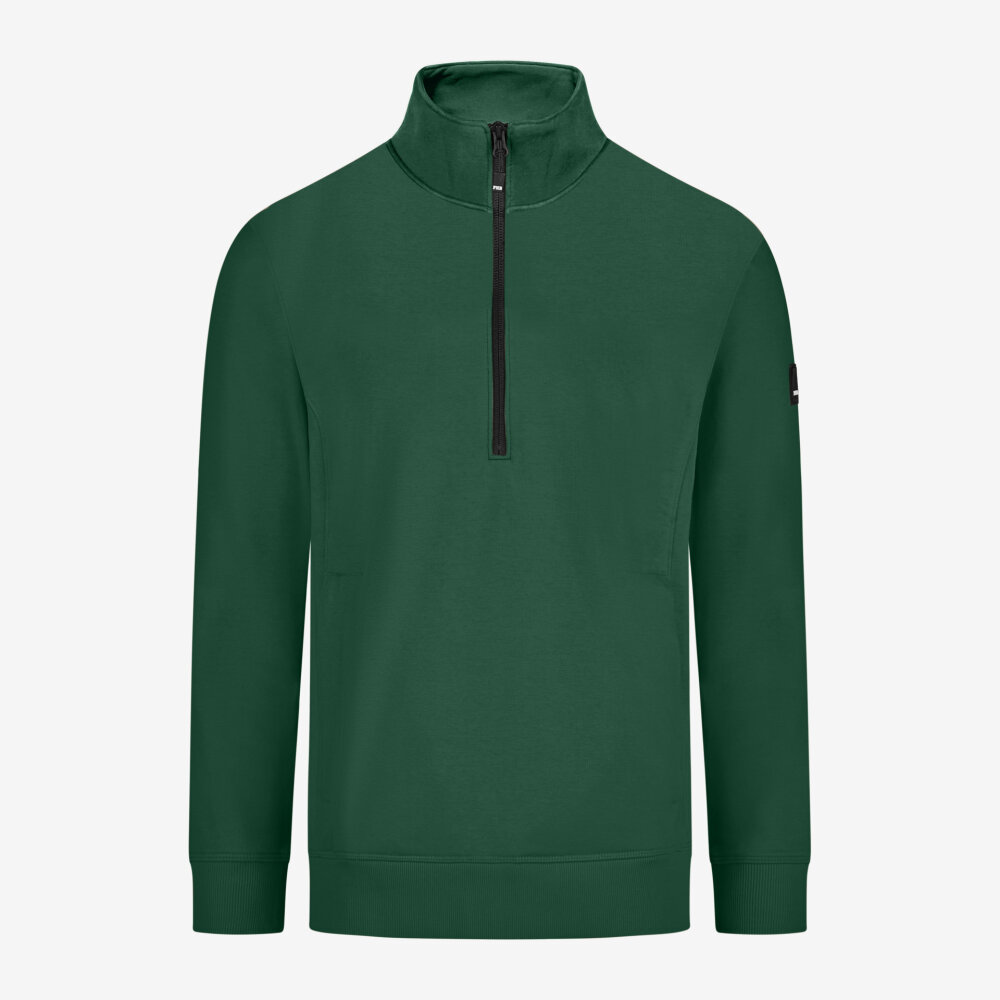 FHB KALLE Sweater zip groen S