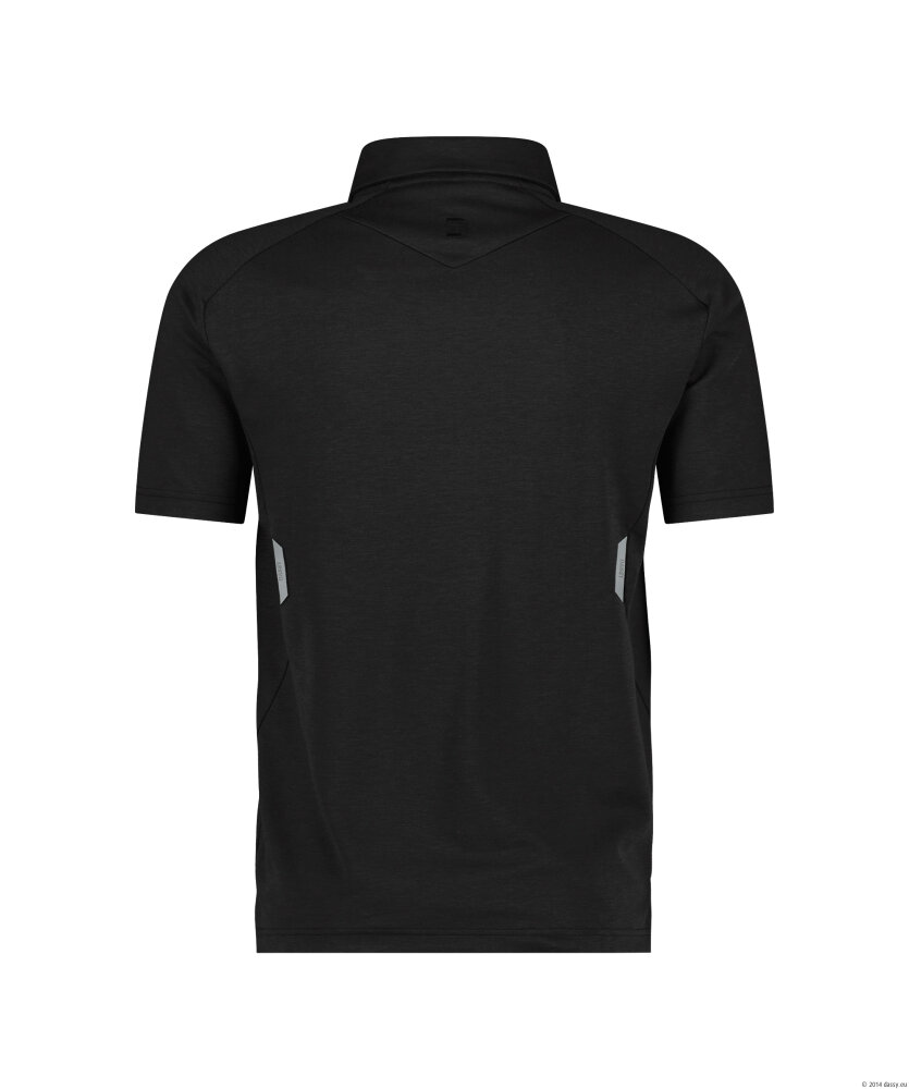 DASSY MADIDI Poloshirt zwart S