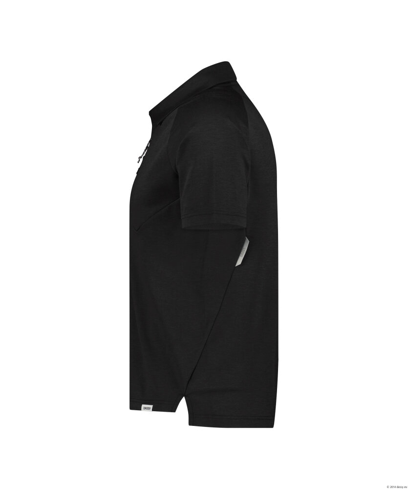 DASSY MADIDI Poloshirt zwart S
