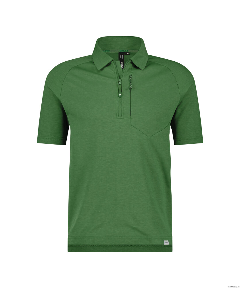 DASSY MADIDI Poloshirt olmgroen M