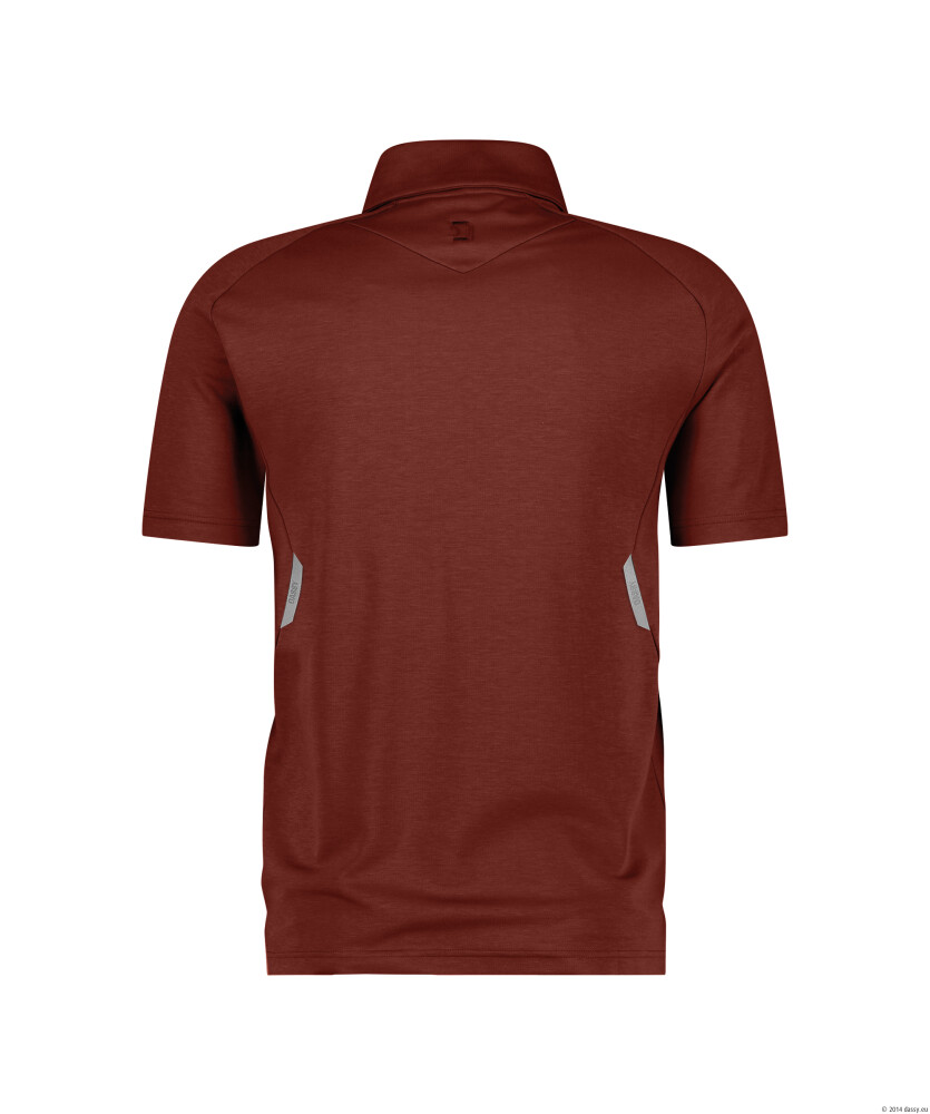 DASSY MADIDI Poloshirt baksteen rood 4XL