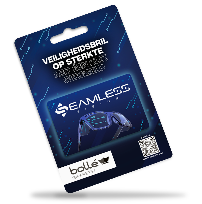 Bolle veiligheidsbril op sterkte voucher unifocaal / multifocaal
