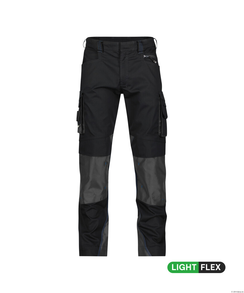 DASSY NOVA Werkbroek kniezakken zwart/antr 67