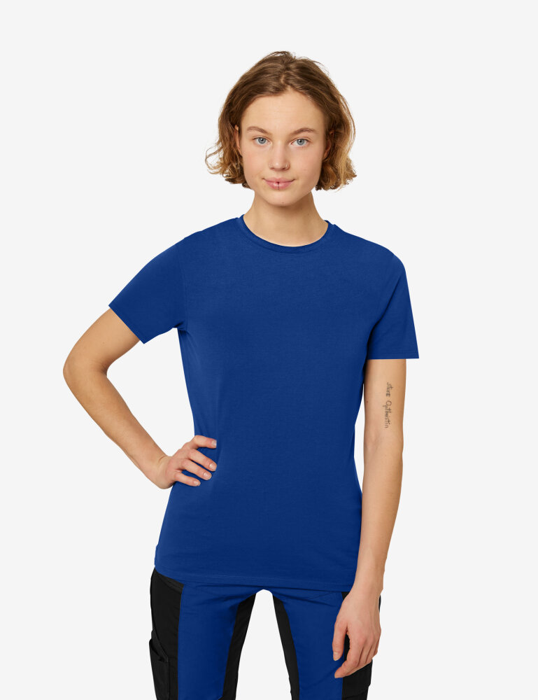 FHB MELANIE T-shirt dames koningsblauw 5XL