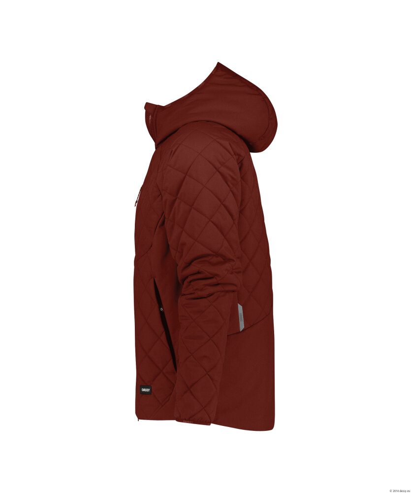 DASSY TAMA Geïsoleerde jas baksteen rood 4XL