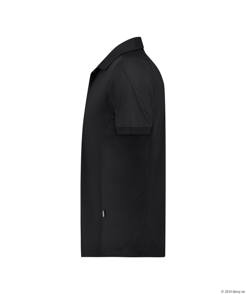DASSY TRAXION NEXT Poloshirt zwart 2XL