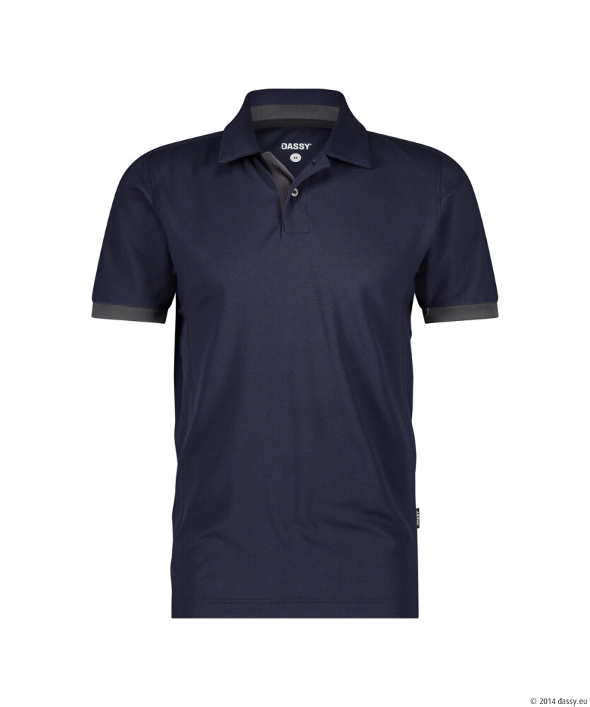 DASSY TRAXION NEXT Poloshirt navy/antra S