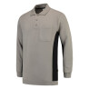 TRICORP Polosweater grijs/zwart 7XL 302001 10165929.jpg